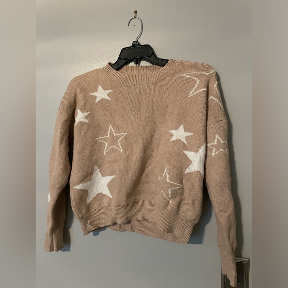 Star pattern sweater